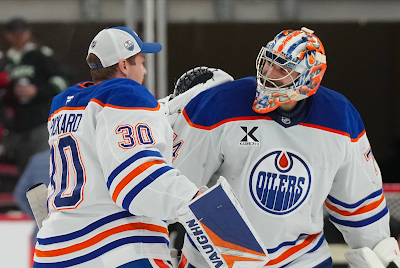 Calvin Pickard & Stuart Skinner, Edmonton Oilers goalies